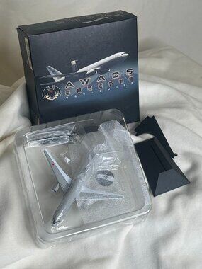 NIB! DRAGON WINGS 1:400 SCALE AWACS 767-200ER DIE CAST MODEL AIRPLANE RARE 2001
